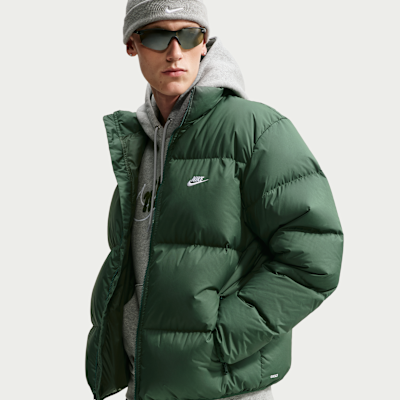 Nike Sportswear Club Therma-FIT Dolgulu Şişme Erkek Ceketi görsel 3