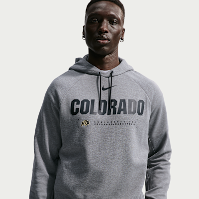 Colorado Buffaloes Nike NCAA Men's Basketball Coaches' Pullover Hoodie