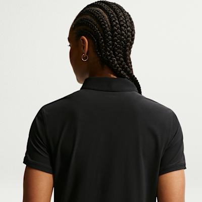 Nike Victory Dri-FIT Kısa Kollu Kadın Golf Polo Üstü görsel 2