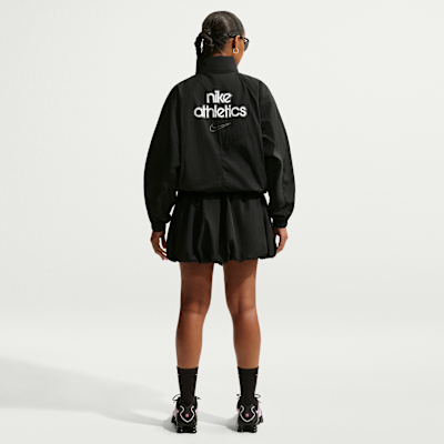 Nike Sportswear Dokuma Kadın Ceketi görsel 5