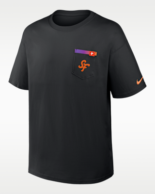 Мужская футболка San Francisco Giants City Connect 2-Hit Max90 Pocket Nike MLB
