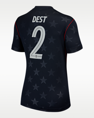 Женские джерси Sergiño Dest USMNT 2026 Stadium Away Nike Dri-FIT Soccer Jersey