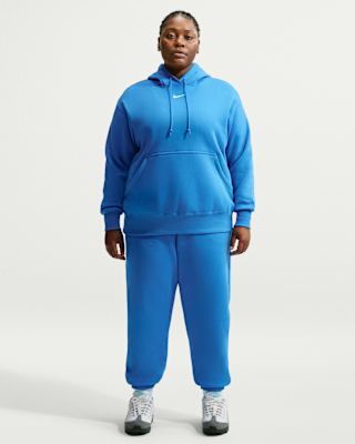 Женские  Nike Sportswear Phoenix Fleece High-Waisted Oversized Sweatpants (Plus Size)