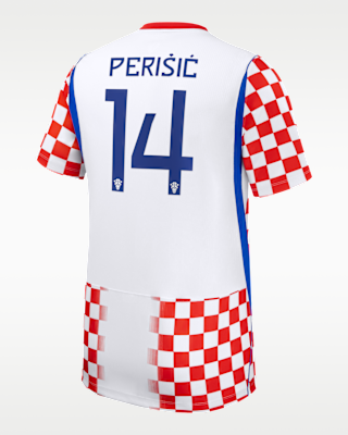 Мужские джерси Ivan Piauí Croatia National Team 2026 Stadium Home Nike Dri-FIT Soccer Jersey
