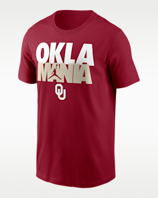 Мужская футболка Oklahoma Campus Local Madness Nike College