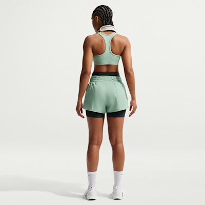 Nike One Dri-FIT Normal Belli 8 cm Slip Astarlı Kadın Şortu görsel 5