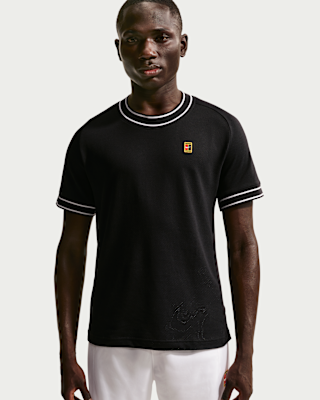 NikeCourt Heritage Men's Short-Sleeve Tennis Top