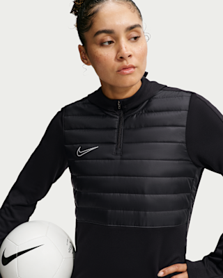 Женские Nike Academy Winter Warrior Therma-FIT Soccer Drill Top