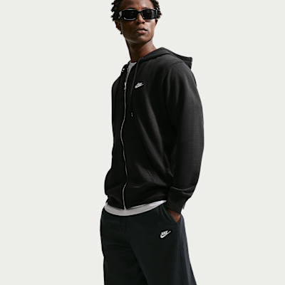 Nike Club Fransız Havlu Kumaşı Açık Paçalı Erkek Eşofman Altı görsel 4