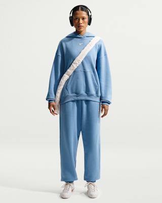 Женские  Nike Studio Fleece Medium Weight High-Rise Oversized Cuffed Pants