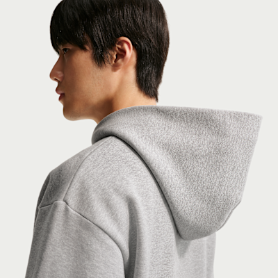 Nike Solo Fleece Tam Boy Fermuarlı Kapüşonlu Erkek Üstü görsel 2