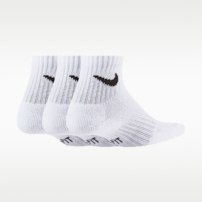 Nike Everyday Younger Kids' Cushioned Ankle Socks (3 Pairs)