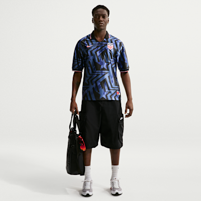 Nike USMNT Energy Nike Dri-FIT Kısa Kollu Erkek Futbol Üstü görsel 4