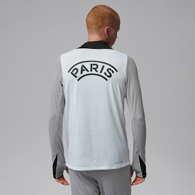 Nike Paris Saint-Germain Strike Elite Night Edition Jordan Dri-FIT ADV Örgü Erkek Futbol Antrenman Üstü görsel 2