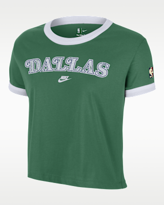 Женская футболка Dallas Mavericks Essential Hardwood Classics Nike NBA