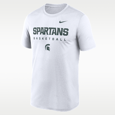 Michigan State Courtside Basketball Legend Men's Nike Dri-FIT College T-Shirt