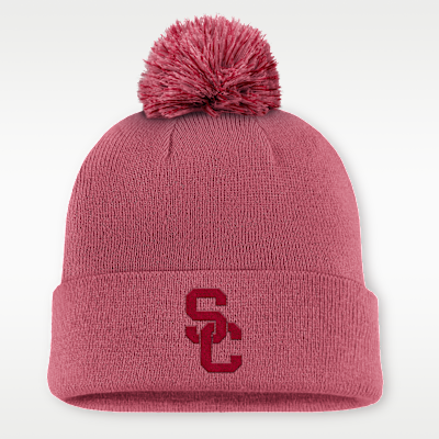 USC Primetime Campus Toned Men's Nike College Cuffed Pom Beanie