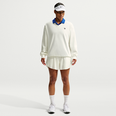 Nike Fairway Fresh Dri-FIT Fleece Kadın Golf Üstü görsel 4