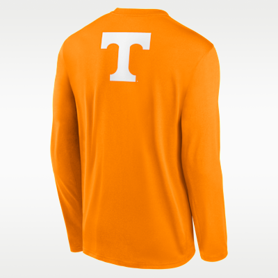 Playera de manga larga universitaria Nike Dri-FIT para hombre Tennessee Primetime Legend 2-Hit