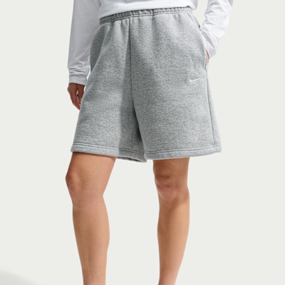 Nike Studio Fleece Orta Kalınlıkta Oversize Yüksek Belli Kadın Şortu görsel 2