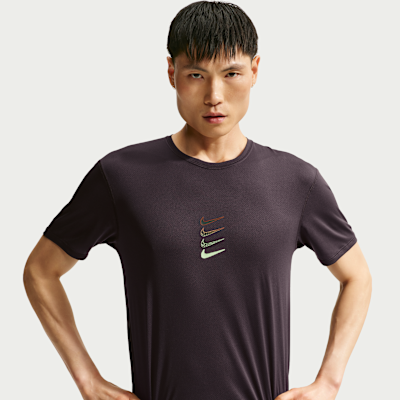 Топ для бега мужской Nike Dri-Fit Short-Sleeve Running Top