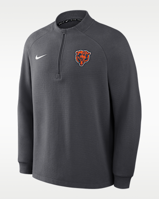 Мужские Chicago Bears Par Nike Therma-FIT NFL Half-Zip Pullover