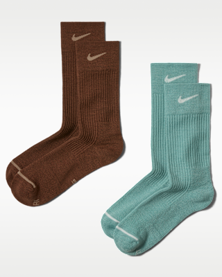 Unisex носки Nike Everyday Wool Cushioned Crew Socks (2 Pairs)
