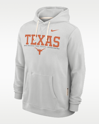 Мужское худи Texas Sideline Nike Dri-FIT College Pullover Hoodie