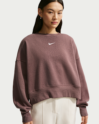 Женский свитшот Nike Sportswear Phoenix Fleece Over-Oversized Crew-Neck