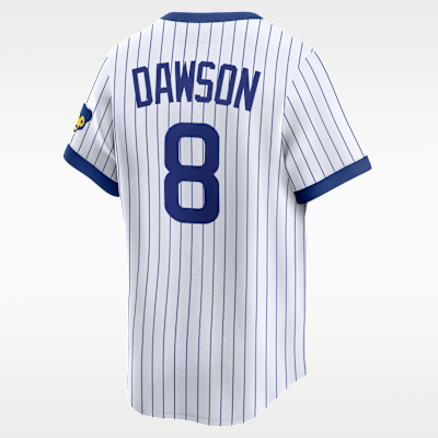 Andre Dawson Chicago Cubs Cooperstown Men's Nike Dri-FIT ADV MLB Limited Jersey