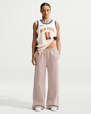 Женские Nike Studio Fleece Medium Weight Mid-Rise Wide-Leg Pants