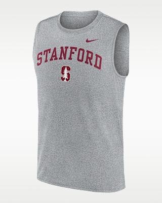Мужские  Stanford Primetime Arch Legend Nike Dri-FIT College Muscle Tank Top