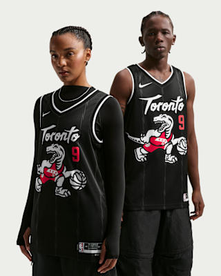 Мужские джерси RJ Barrett Toronto Raptors City Edition Nike NBA Swingman Jersey