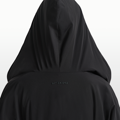 NikeSKIMS Woven Nylon Wrap-frakke til kvinder
