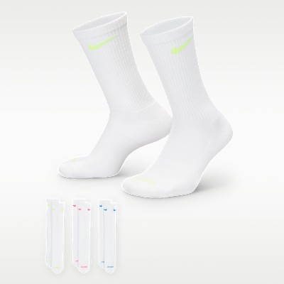 Nike Everyday Plus Cushioned Training Crew Socks (3 Pairs)
