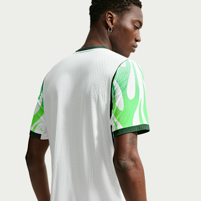 Nike Nijerya 2026 Maç Deplasman Nike Aero-FIT Orijinal Erkek Futbol Forması görsel 2