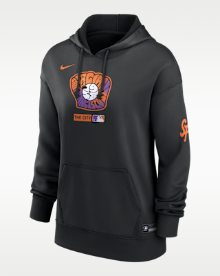 Женское худи San Francisco Giants Authentic Collection City Connect Nike Therma MLB Pullover Hoodie