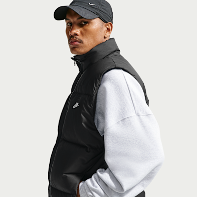 Nike Sportswear Club Therma-FIT Dolgulu Şişme Erkek Yeleği görsel 3