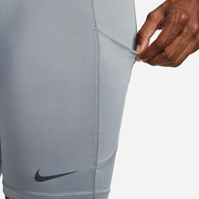 Nike Pro Dri-FIT Uzun Erkek Fitness Şortu görsel 5