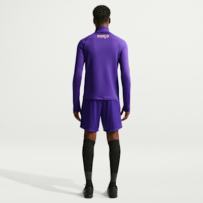 Nike FC Barcelona Strike Deplasman Kobe Dri-FIT Örgü Erkek Futbol Antrenman Üstü görsel 5