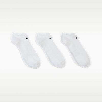 Nike Everyday Cushioned Training No-Show Socks (3 Pairs)