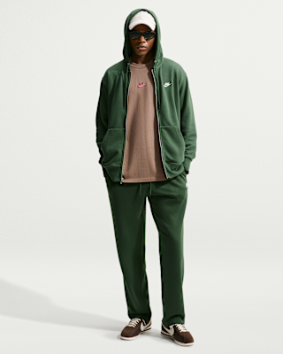 Мужские  Nike Club Open-Hem Fleece Pants