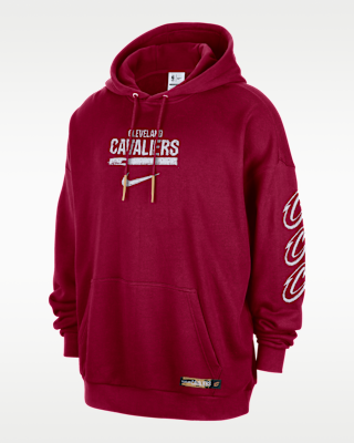 Мужское худи Cleveland Cavaliers Courtside Jordan NBA Club Premium Pullover Hoodie
