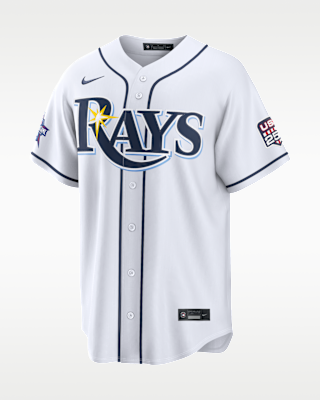 Мужские джерси Junior Caminero Tampa Bay Rays 2026 All-Star Game Nike MLB Stadium Jersey