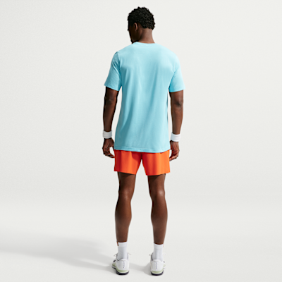 NikeCourt Dri-FIT Erkek Tenis Tişörtü görsel 5