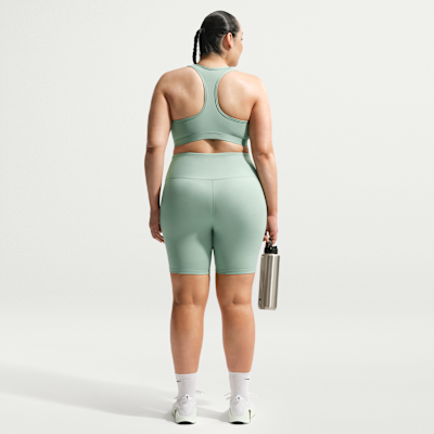 Nike One Yüksek Belli Cepli 20 cm Kadın Bisiklet Şortu görsel 5