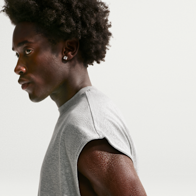 Nike Standard Issue Dri-FIT Kolsuz Erkek Basketbol Maç Üstü görsel 2