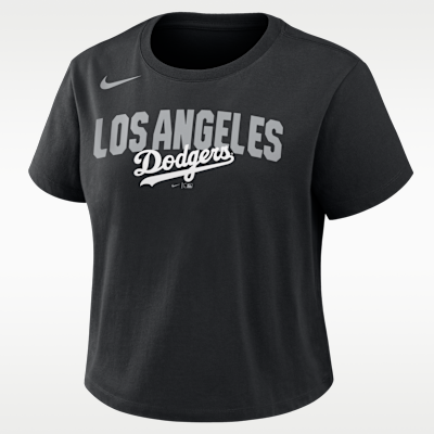 Los Angeles Dodgers Mod Women's Nike MLB Cropped T-Shirt