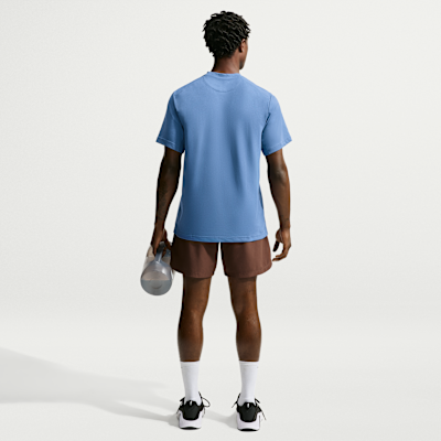 Nike Primary Dri-FIT Kısa Kollu Çok Yönlü Erkek Üstü görsel 5