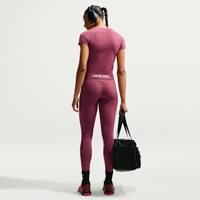 Nike Pro Seamless Dri-FIT Kadın Tişörtü görsel 5